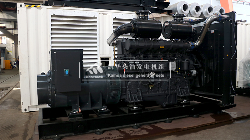 连云港市政一台800kw上柴发电机组成功出厂